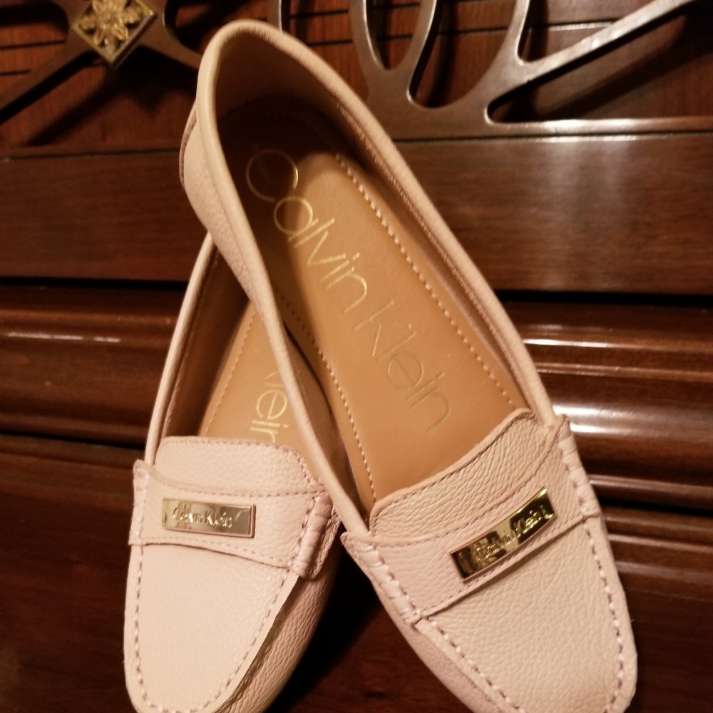 Pink loafers - Calvin Klein size 8.5